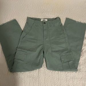 Hollister ultra high rise straight utility pants